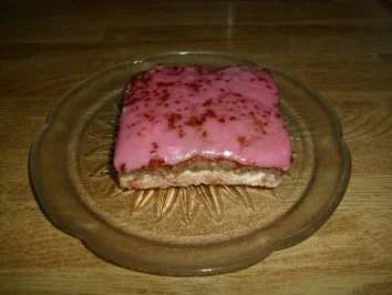 Punschglasur-Schnitten - Rezept