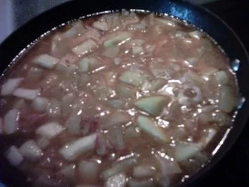 Hackfleisch-Zucchini mit Butternudeln - Rezept - Bild Nr. 4