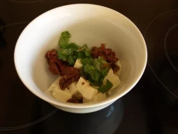 gefülltes Schweinefilet tricolori - Rezept - Bild Nr. 3