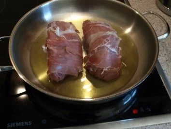 gefülltes Schweinefilet tricolori - Rezept - Bild Nr. 4