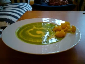 Rezept: Erbsensuppe mit Karfiol Bild Nr. 4 Erbsensuppe mit Karfiol - Rezept - Bild Nr. 4