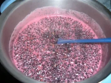 Brotaufstrich :Holunder -Kirsch - Gellee - Rezept - Bild Nr. 4