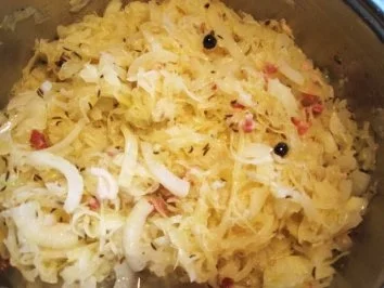 Rezept: Ananas-Kasseler auf Sauerkraut Bild Nr. 3 Ananas-Kasseler auf Sauerkraut - Rezept - Bild Nr. 3