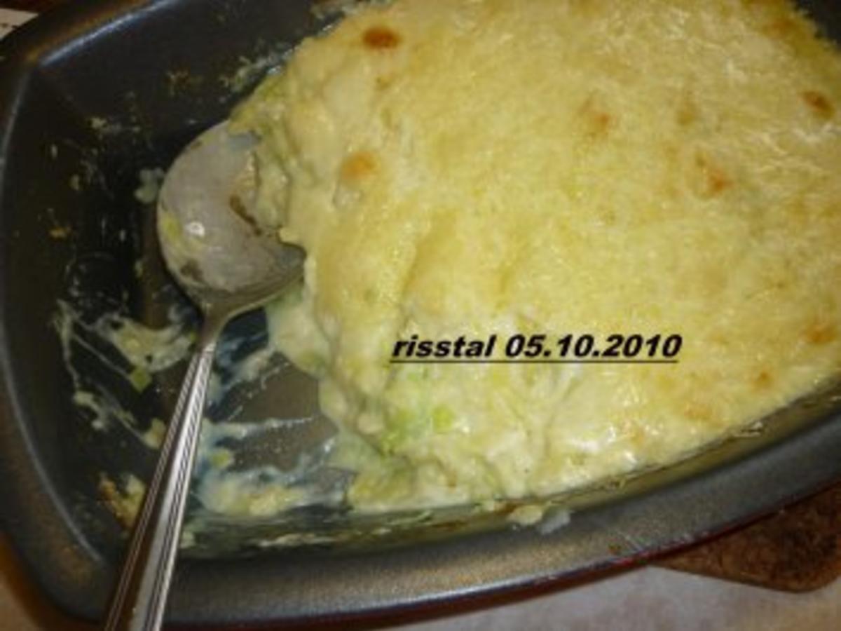 Lauch Kartoffelauflauf - einfach - von risstal