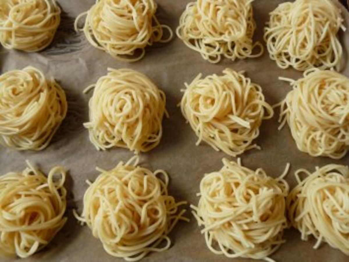 Spaghettinester überbacken - Rezept - Bild Nr. 4