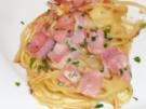 Spaghettinester überbacken - Rezept