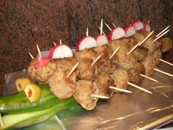 Party/Fete:  SCHARFE HACKBÄLLCHEN - Rezept - Bild Nr. 2