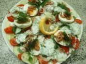 Herbstsalat mit Krabben - Rezept