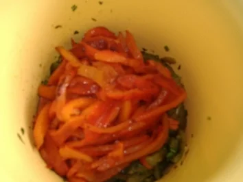 Tapa  Ensalada de Pimientos con Queso - Rezept - Bild Nr. 2