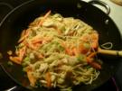 Gebratene Nudeln curry - Rezept