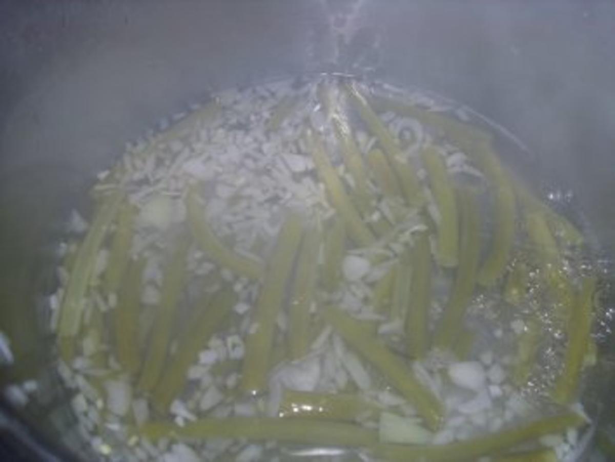Bohnensalat süss-sauer eingekocht, Resteverwertung - Rezept - Bild Nr. 3