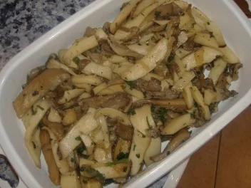 Montadito con solomillo de cerdo y setas - Rezept - Bild Nr. 2