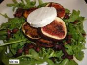 Gratinierte Feigen mit Ziegenkäse - Rezept