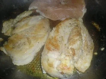 Hähnchenbrüste mit Penne al Arrabiata - Rezept - Bild Nr. 4