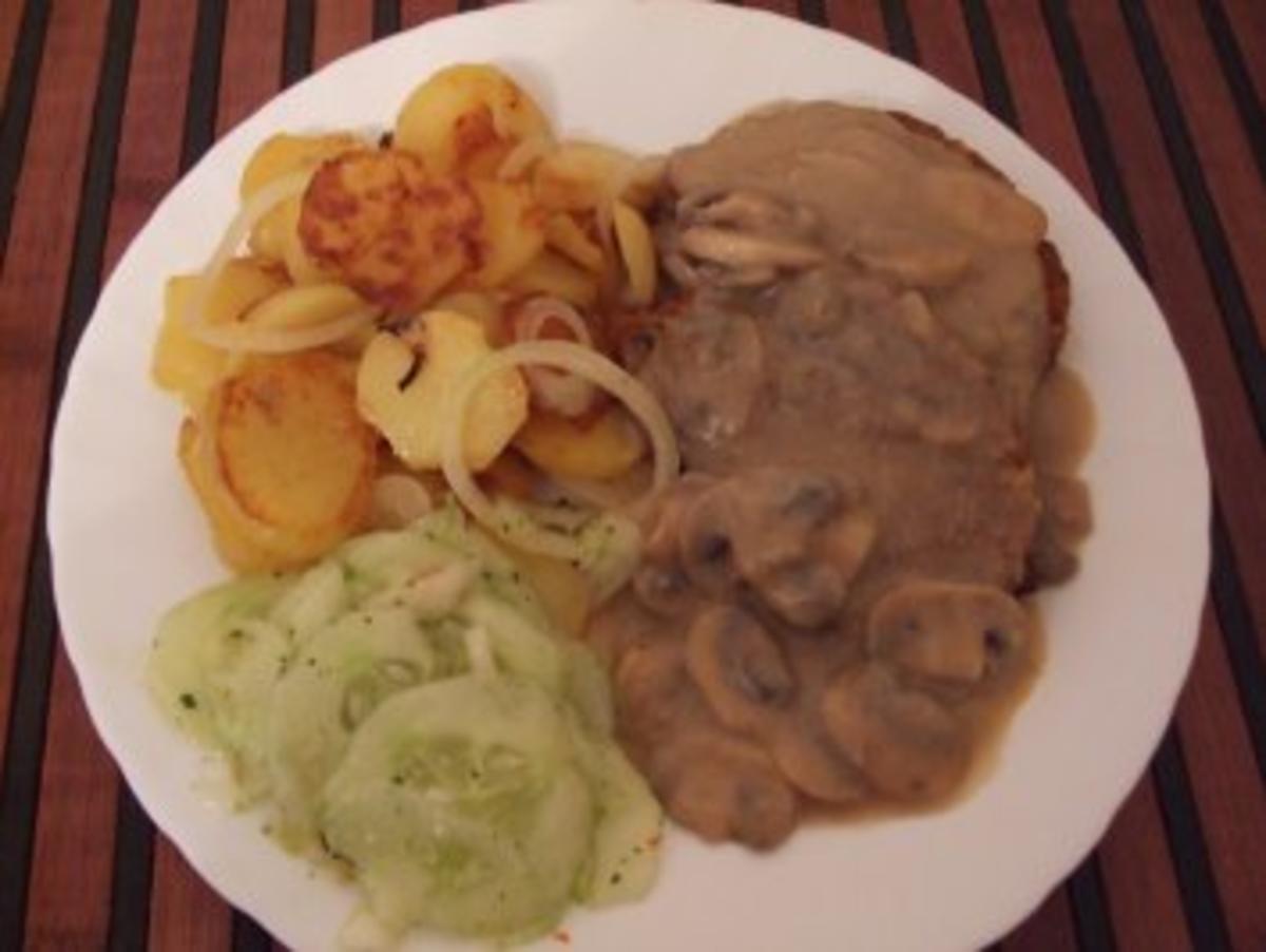 Jägerhackbraten - Rezept mit Bild - kochbar.de