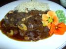 Geschmortes vom Reh mit Spätzle - Rezept