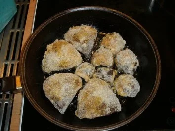 Pilze: Parasol paniert - Rezept - Bild Nr. 6