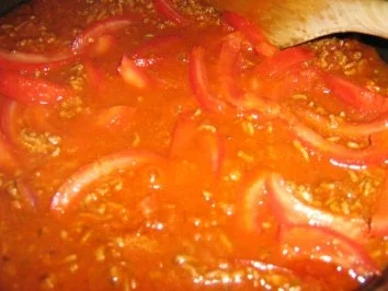 Bologneser Soße mit zweierlei Beilagen - Rezept - Bild Nr. 6