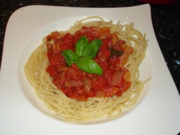 Spaghetti All´arrabiata Rezept Mit Bild Kochbarde 8688