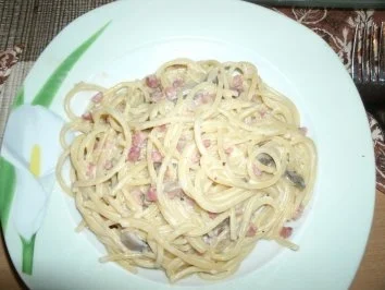 Rezept: Spaghetti Carbonara Bild Nr. 2 Spaghetti Carbonara - Rezept - Bild Nr. 2