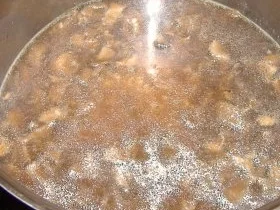 Rezept: Steinpilzrisotto mit gebratenen Scampi Bild Nr. 4 Steinpilzrisotto mit gebratenen Scampi - Rezept - Bild Nr. 4