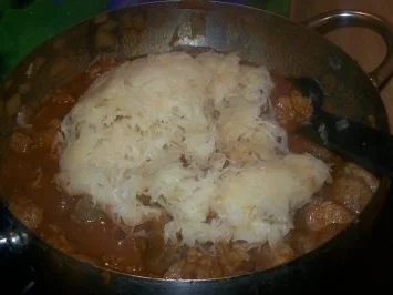 Kraut - Gulasch - Rezept - Bild Nr. 6
