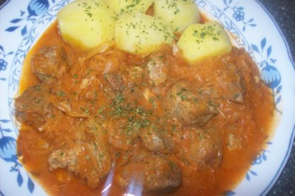 Kraut - Gulasch - Rezept - Bild Nr. 11