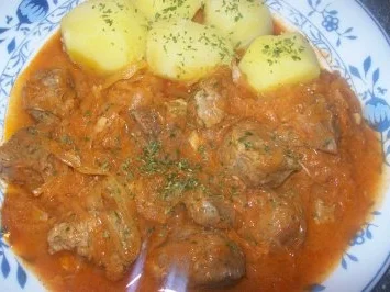 Kraut - Gulasch - Rezept - Bild Nr. 11
