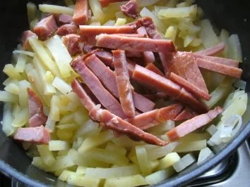 Kohlrabi - Kartoffel -Eintopf mit geräucherten Kassler - Rezept - Bild Nr. 7