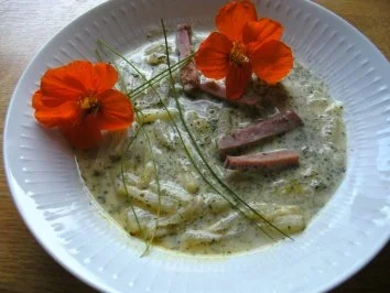 Kohlrabi - Kartoffel -Eintopf mit geräucherten Kassler - Rezept - Bild Nr. 3