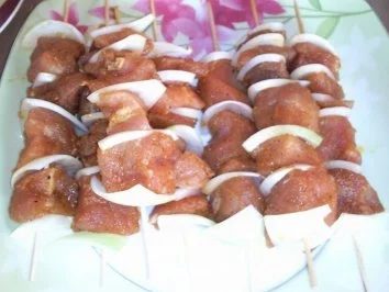 Schaschlikspieße - Rezept