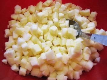 Rezept: Apfelkuchen mit Zimt und Mandeln Bild Nr. 3 Apfelkuchen mit Zimt und Mandeln - Rezept - Bild Nr. 3