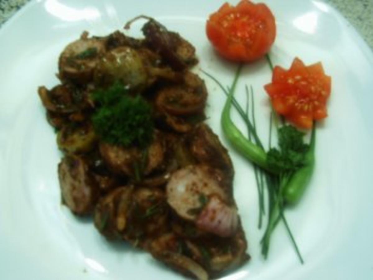 Thüringer Rostbratwurstsalat - Rezept