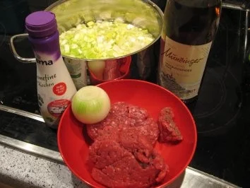 Suppe - Lauchcreme mit Bällen - Rezept - Bild Nr. 2