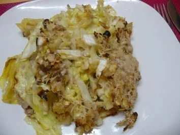 Rezept: Spitzkohlauflauf Spitzkohlauflauf - Rezept