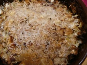 Rezept: Spitzkohlauflauf Bild Nr. 2 Spitzkohlauflauf - Rezept - Bild Nr. 2