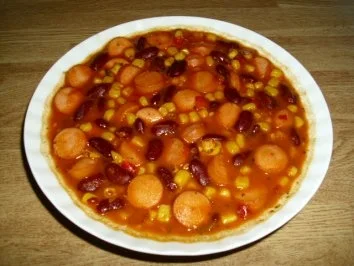 Rezept: Schnelles Würstchen Gulasch Schnelles Würstchen Gulasch - Rezept