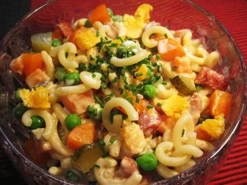 Nudelsalat russisch - Rezept