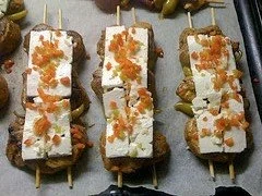 Rezept: Lendenspieß mit Schafskäse Bild Nr. 5 Lendenspieß mit Schafskäse - Rezept - Bild Nr. 5