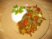 Bohnen-Paprika-Auflauf - Rezept