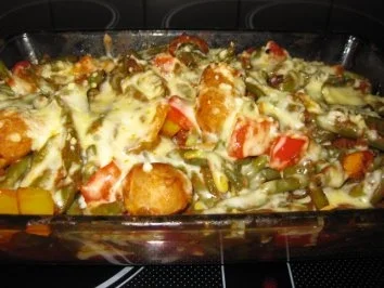 Bohnen-Paprika-Auflauf - Rezept - Bild Nr. 7