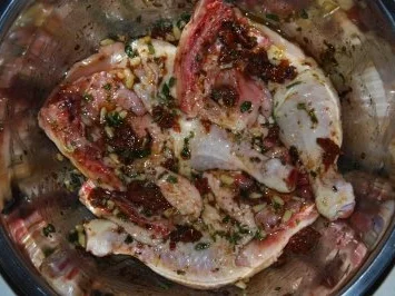 Hähnchen nach ligurischer Art - Rezept - Bild Nr. 3