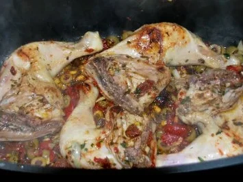 Hähnchen nach ligurischer Art - Rezept - Bild Nr. 7