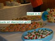Party/Fete:   CANAPÈS mit FISCH - Rezept