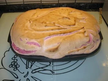 Rezept: Käsekuchen mit Himbeerbaiserhaube Bild Nr. 2 Käsekuchen mit Himbeerbaiserhaube - Rezept - Bild Nr. 2