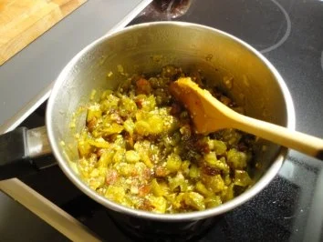 Rezept: Chutney mit grünen Tomaten Bild Nr. 5 Chutney mit grünen Tomaten - Rezept - Bild Nr. 5