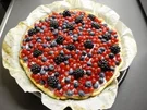 Beeren-Frischkäse-Tarte - Rezept