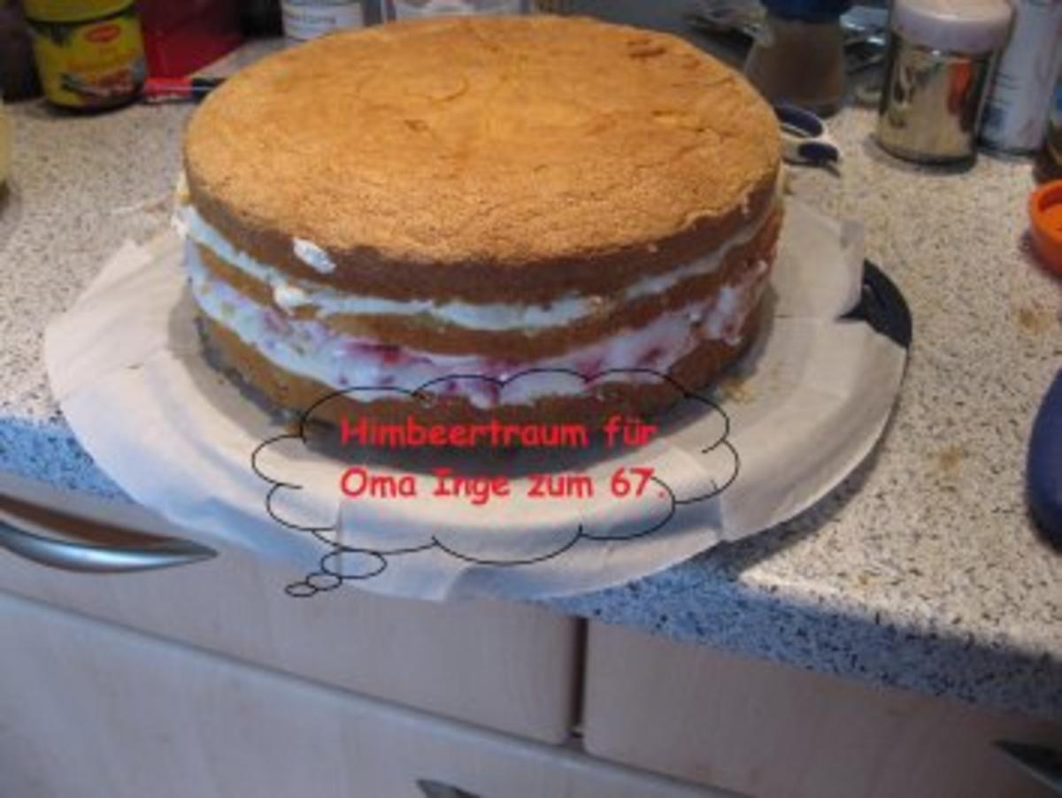 Torte - Himbeertraum für Oma Inge - Rezept - Bild Nr. 9