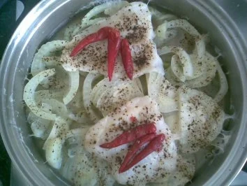 Pangasiusfilets im Fenchelbett - Rezept - Bild Nr. 2