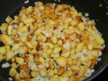 Schwein: Sülze mit Bratkartoffeln - Rezept - Bild Nr. 2